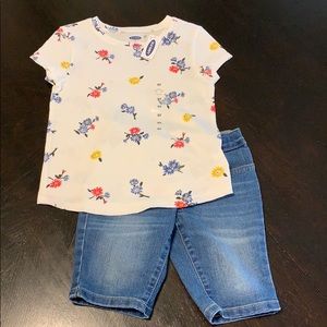 ON SS with tag children’s place Bermuda shorts